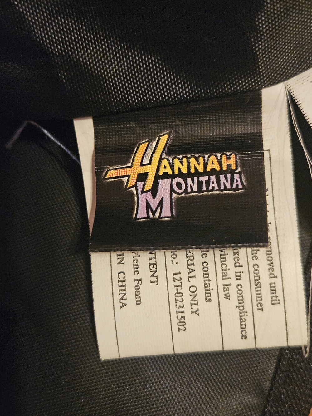 BRAND NEW Y2K Mini Hannah Montana Backpack - Picture 2 of 3
